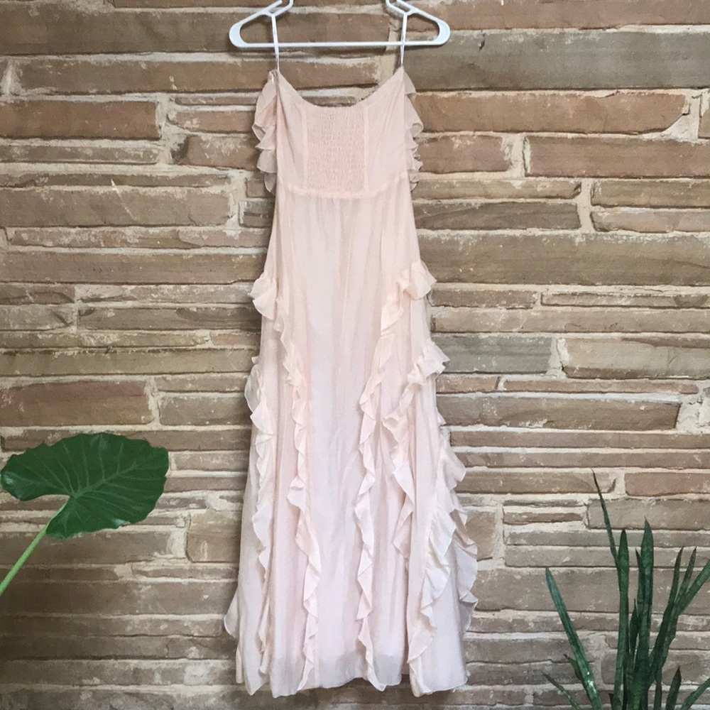Strapless Ruffle Dress - Picture 5 of 7